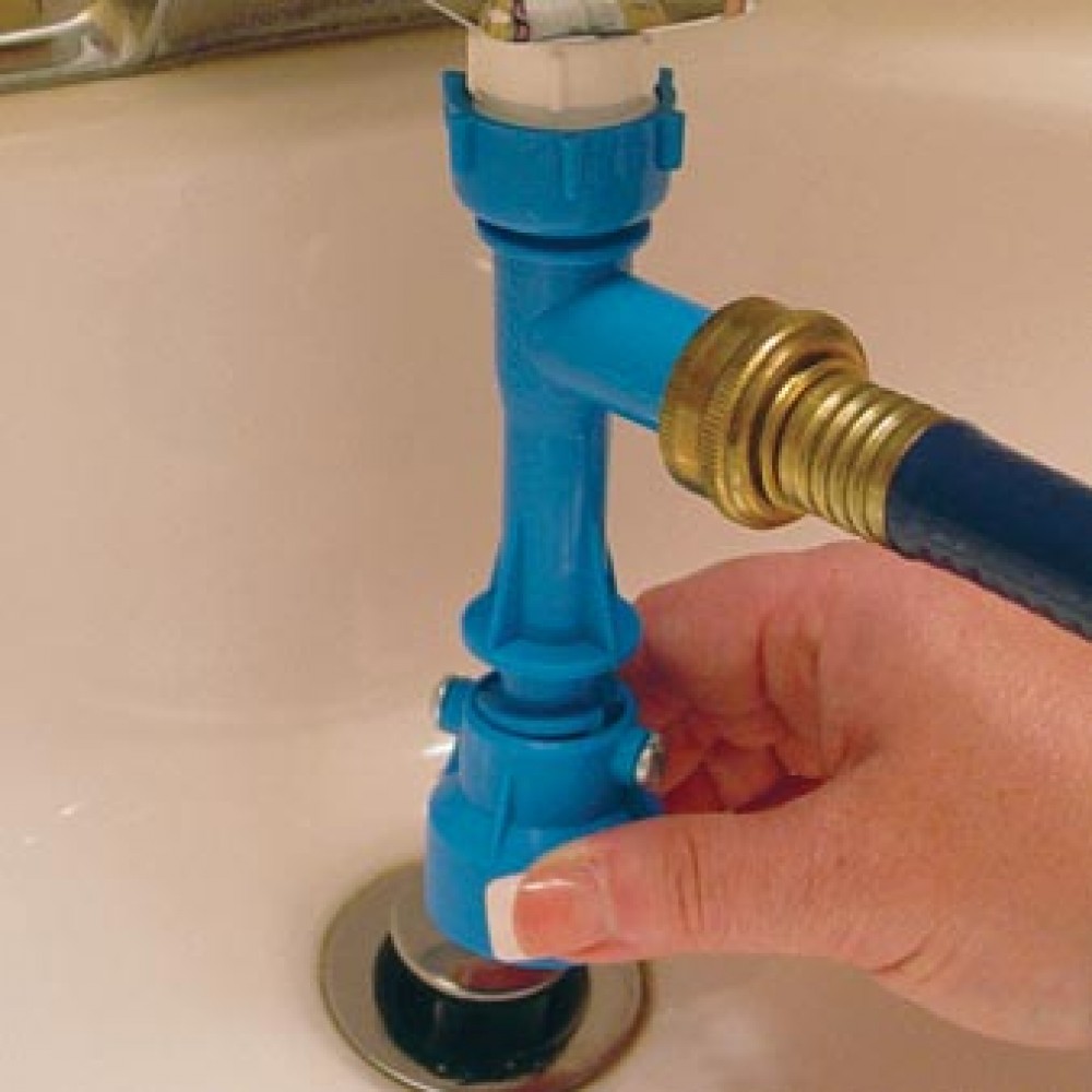 Blue Magic Waterbed Drain Pump & Faucet Adaptor Venturi 